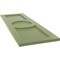 Ekena Millwork True Fit PVC Center Circle Arts & Crafts Fixed Mount Shutters, Moss Green, 18W x 44H, PR TFP001AC18X044MG - alternate 14